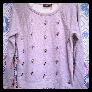 Bling Apartment 9 Sweatshirt Top Sweater - Comfy